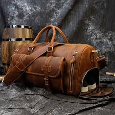 sac de voyage pour homme en cuir