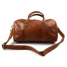 sac de voyage cuir marron