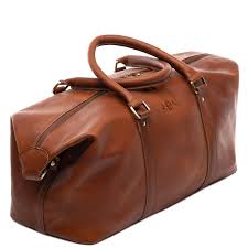 sac voyage cuir marron
