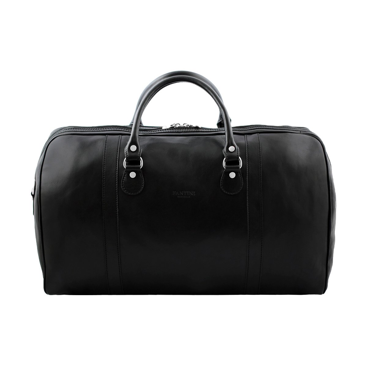 sac de voyage en cuir noir